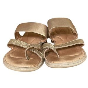 Born Gold Strap Sandal shoes Style BR0002430